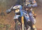Jean-Claude Olivier sur XT600 - Dakar 1984